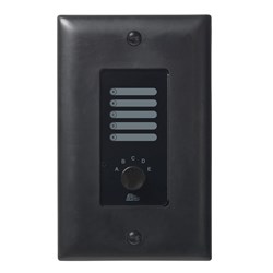 BSS AC5S Analog Wall-Mount Controller with 5 Sources Black